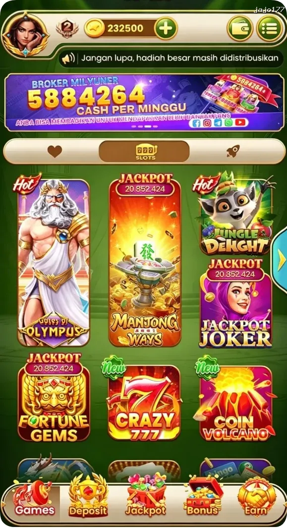 jajo177 Preview - Resmi Unduh